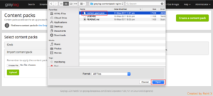 Graylog nginx contentpack