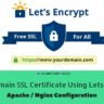 Free Domain SSL Certificate Using Lets Encrypt