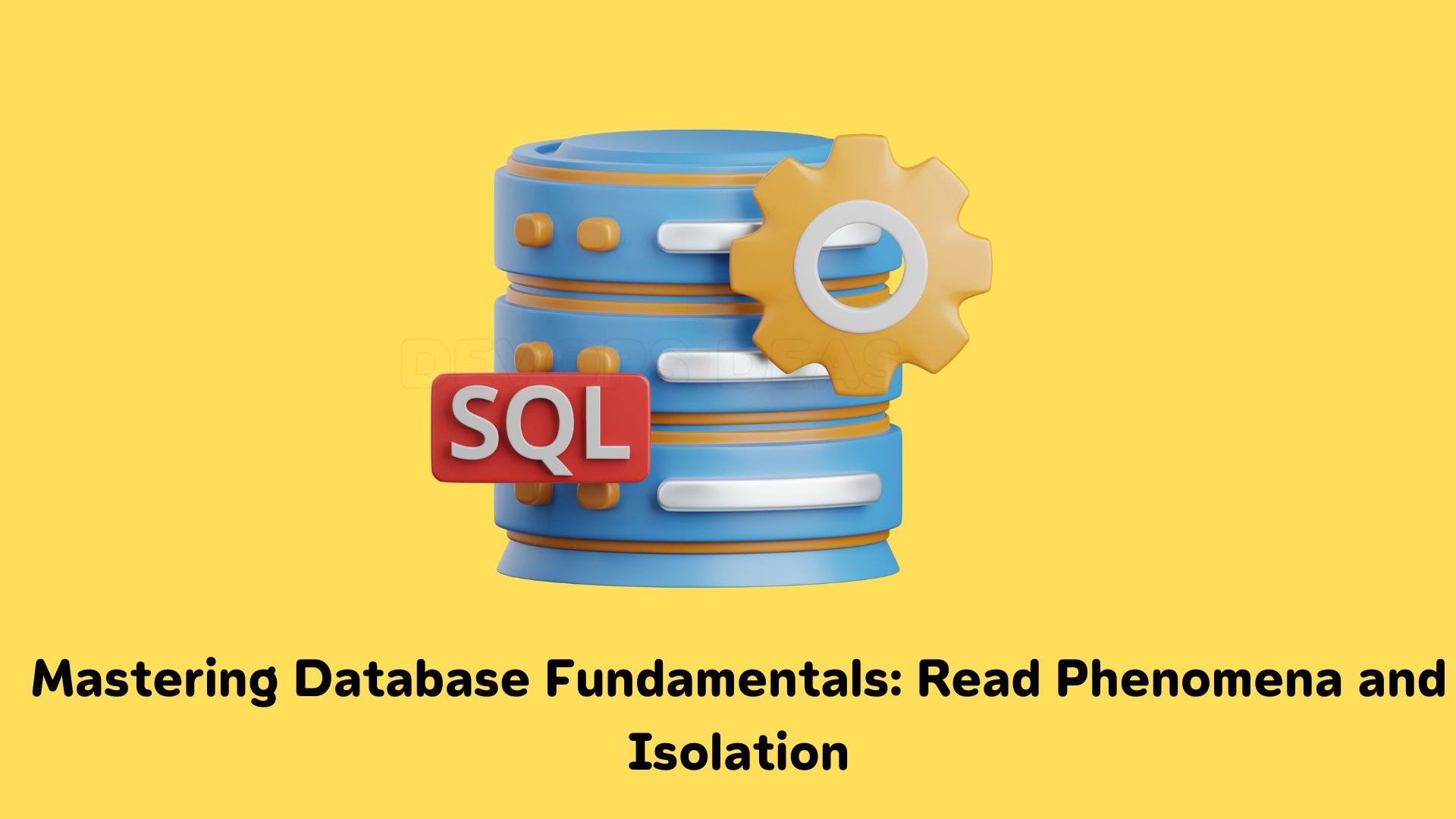 Database Fundamentals - Read Phenomena and Isolation