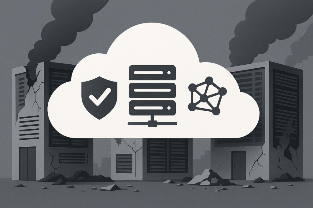 Cloud Resilience in a Conflict Zone