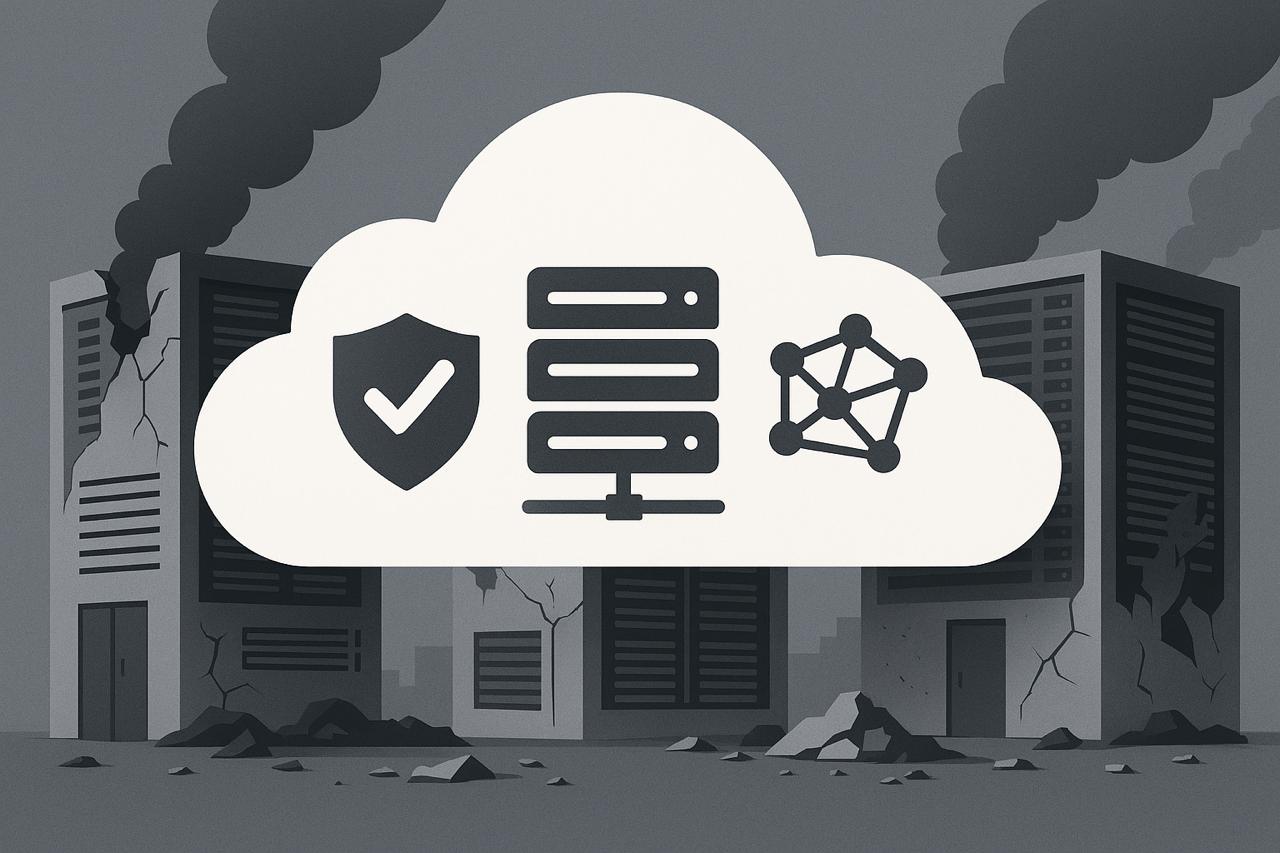 Cloud Resilience in a Conflict Zone